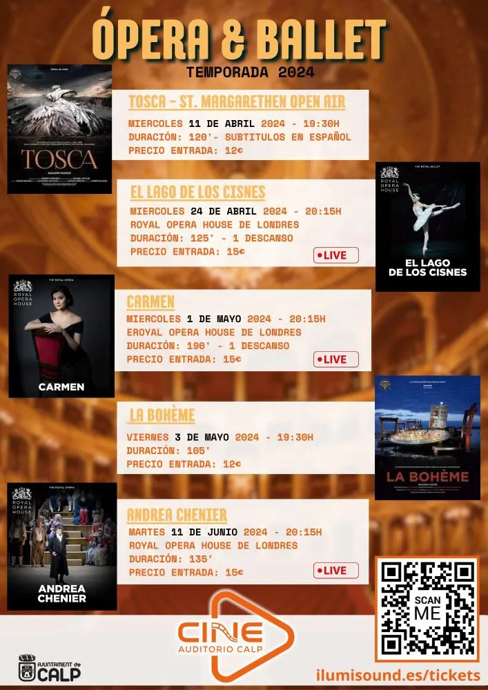 Ópera y Ballet Calpe 2024