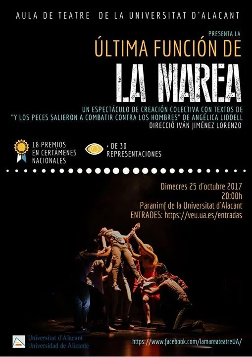 Última función de "La Marea"
