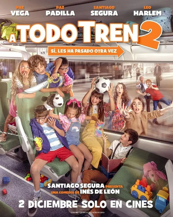 "A todo tren 2: sí, las ha pasado otra vez" ► Cine en la calle