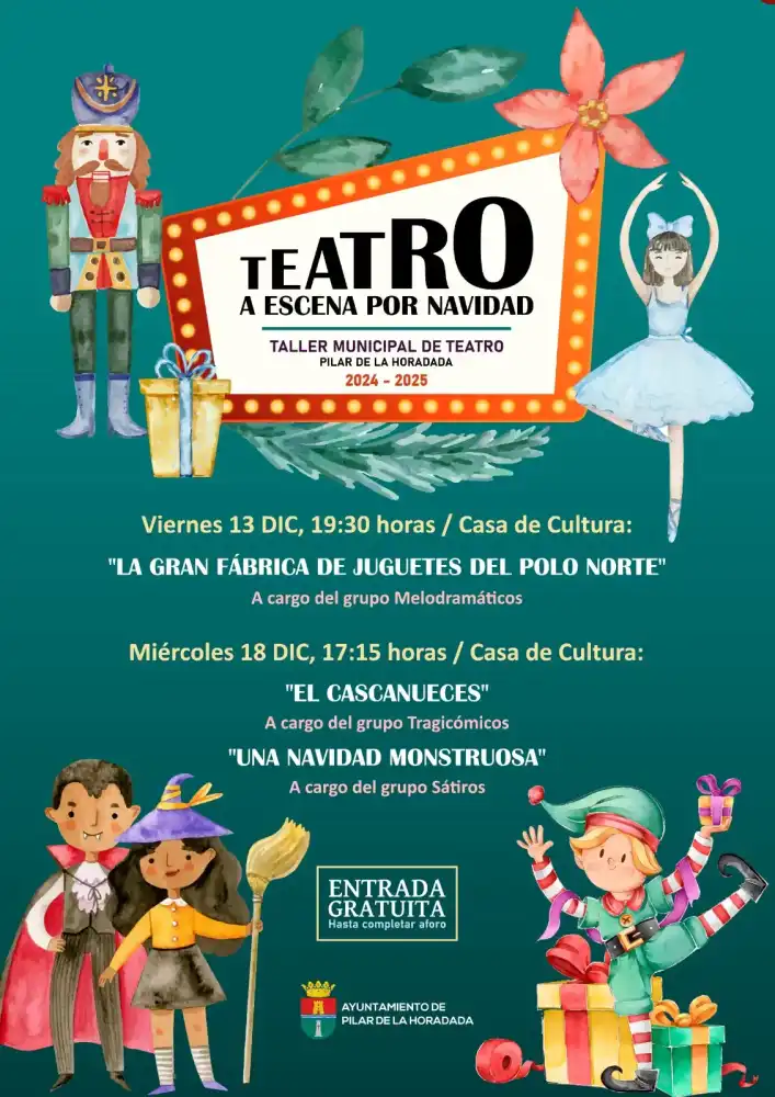 "El Cascanueces" y "Una Navidad Monstruosa" ► Teatro a Escena por Navidad