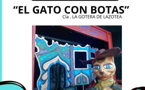 "El Gato con Botas", a Cargo de la Cía. La Gotera de la Azotea