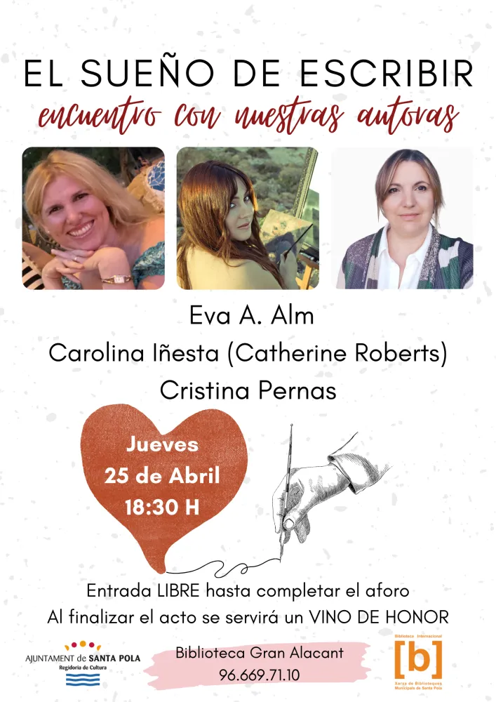 "El sueño de escribir" - Encuentro con escritoras