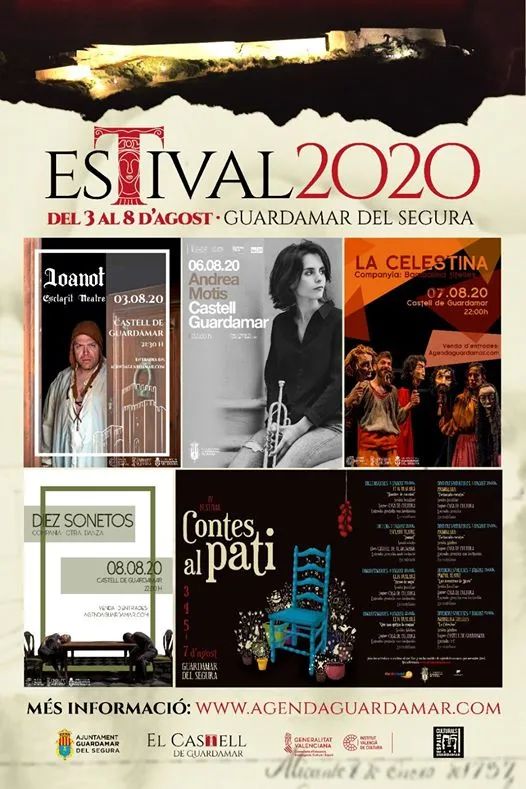 #Estival en el Castillo de Guardamar 2020