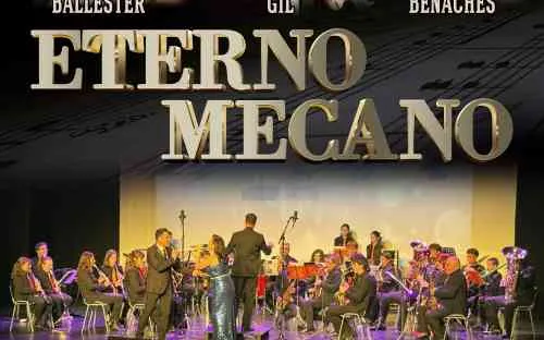 "Eterno Mecano" a Cargo de Banda de Música de L'agrupació Musical Claudefa- Calp