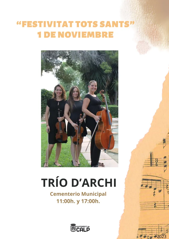 "Festivitat tots Sants" Trío D´Archi