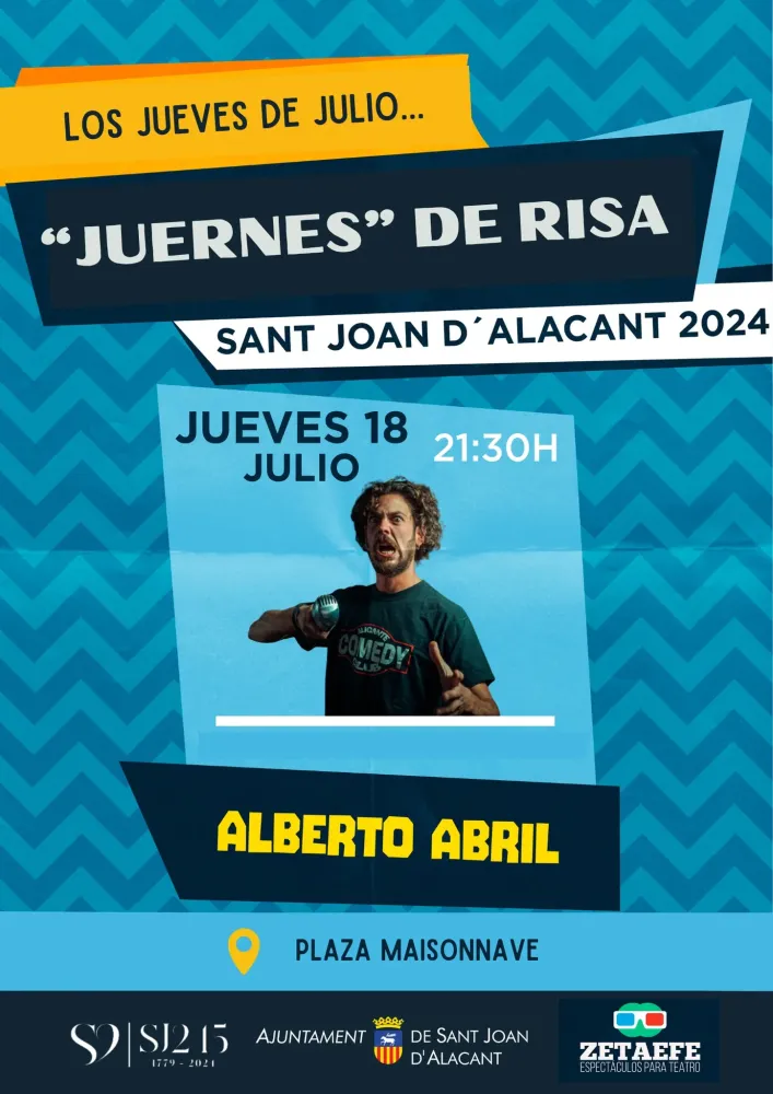 "Juernes" de risa con Alberto Abril