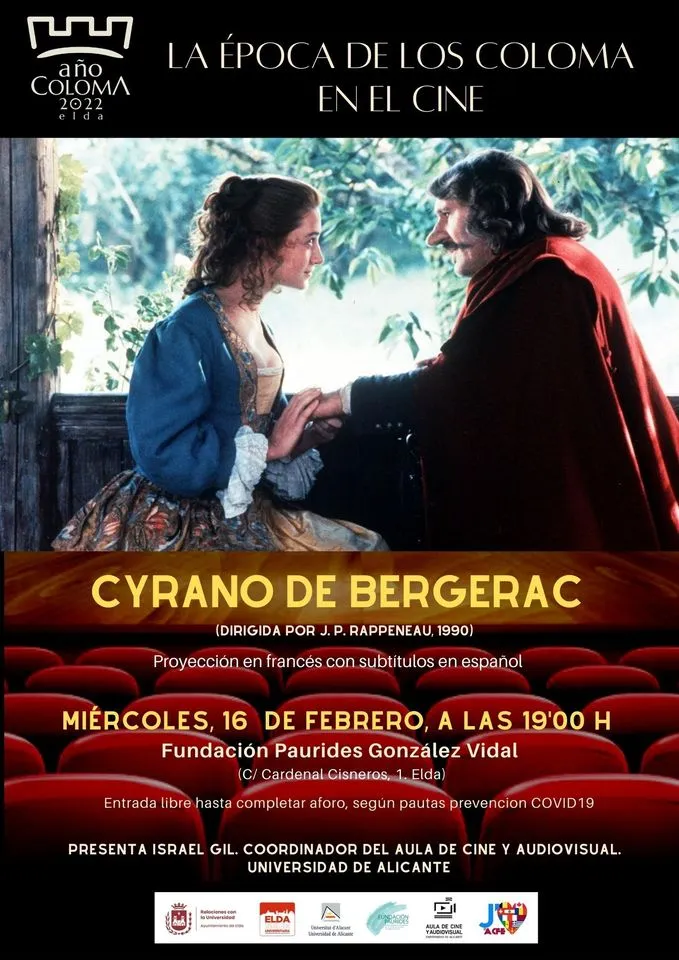 "La época de los Coloma en el cine": Cyrano de Bergerac (J.P. Rappeneau, 1990)