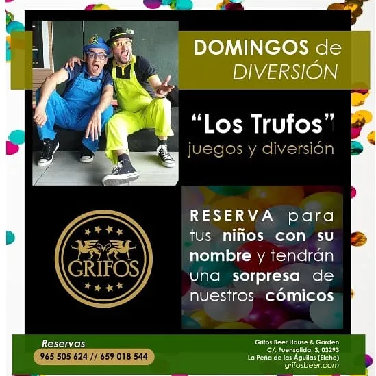 "Los Trufos" juegos y diversión en Elche