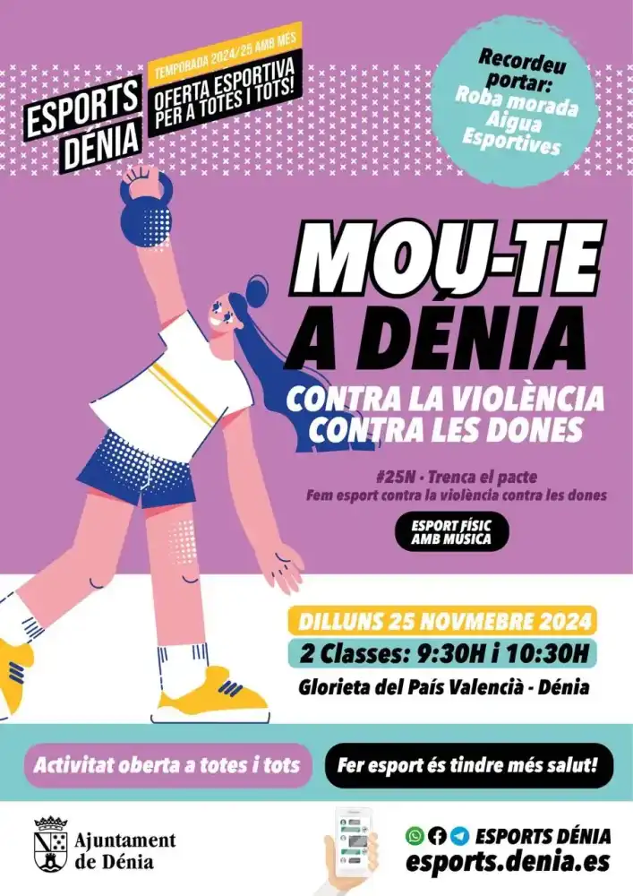 "Mou-te a Dénia" - Contra la Violencia contra las Mujeres