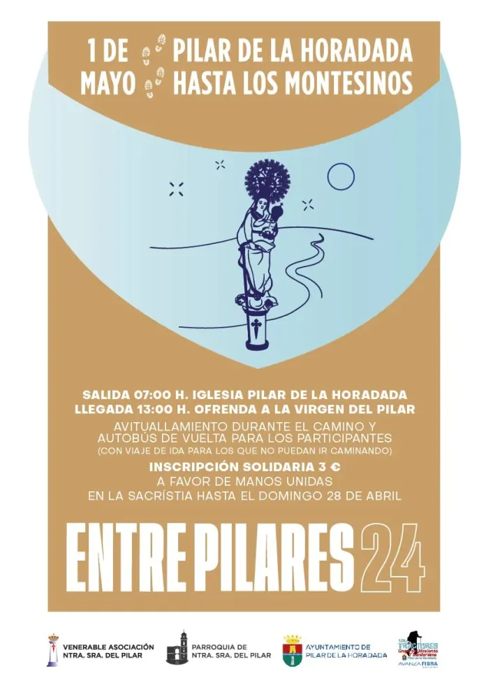 "Romería Entrepilares" 2024: Peregrinación a Pie de Pilar de la Horadada a los Montesinos