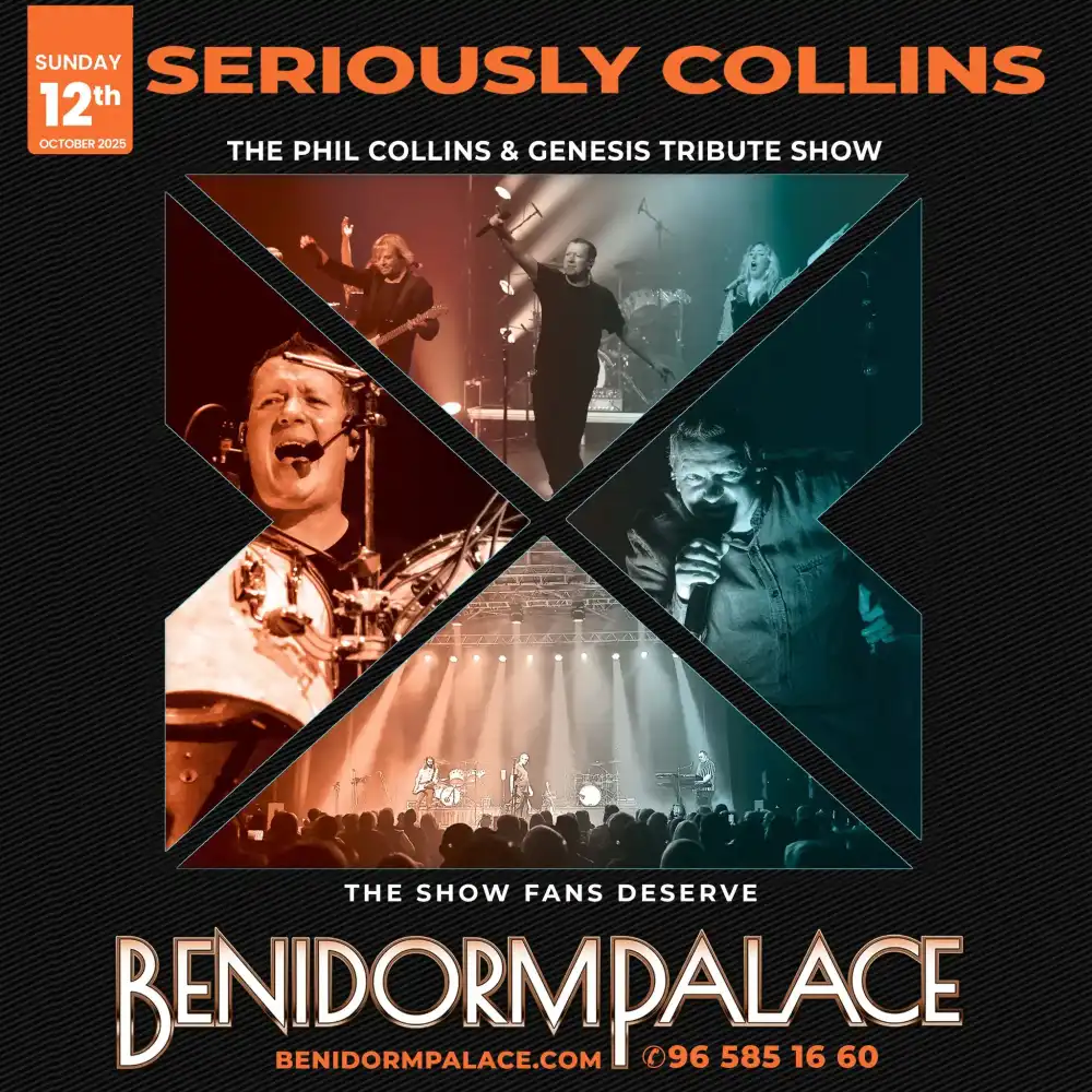 "Seriously Collins" the Phil Collins and Génesis tribute show