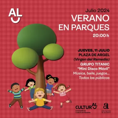 ''Mini Disco Móvil'' ► Verano en Parques Alicante 2024
