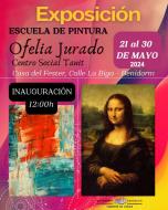Exposición de Escuela de pintura de Ofelia Jurado