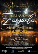 Noche de la Zarzuela Coros y Romanzas de Zarzuela a cargo del Orfeón Crevillentino
