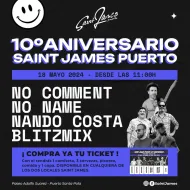 Conciertos 10º Aniversario Saint James Puerto