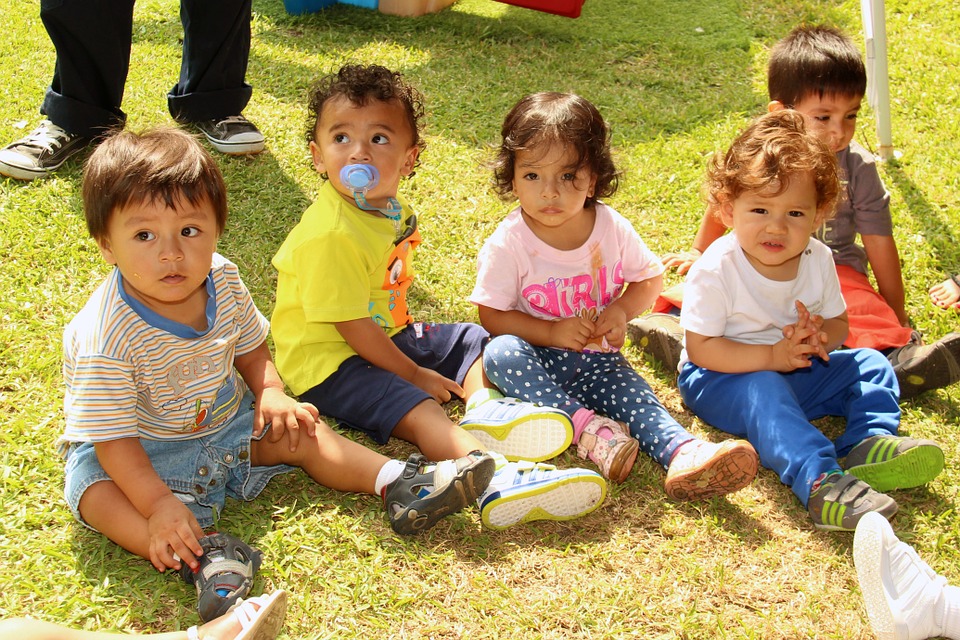 Niños parque
