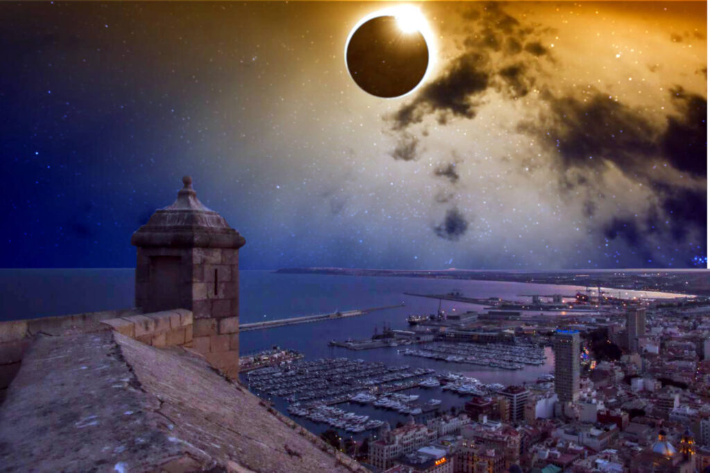 Eclipse en Alicante