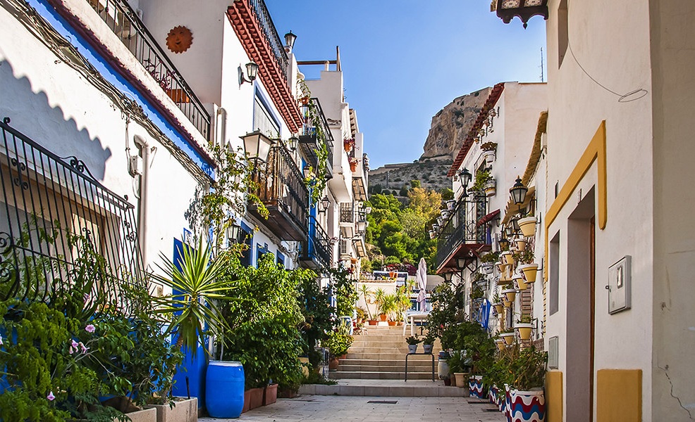 Barrio de Santa Cruz de Alicante